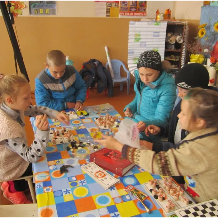 турнир по настольным играм в клубе «Родничок»