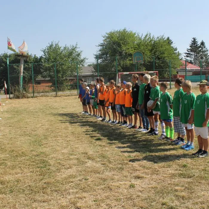 Открытие летнего первенства по мини – футболу.
