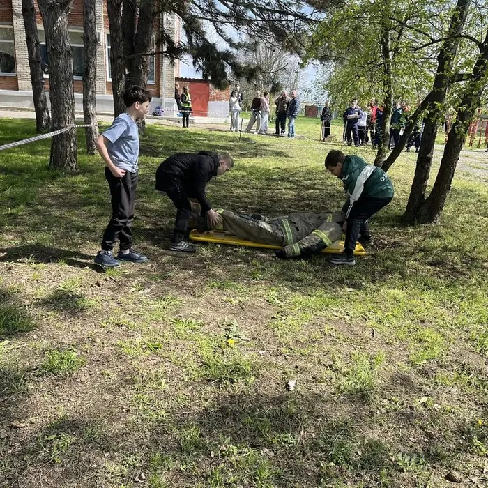 Муниципальный этап соревнований "Школа безопасности"
